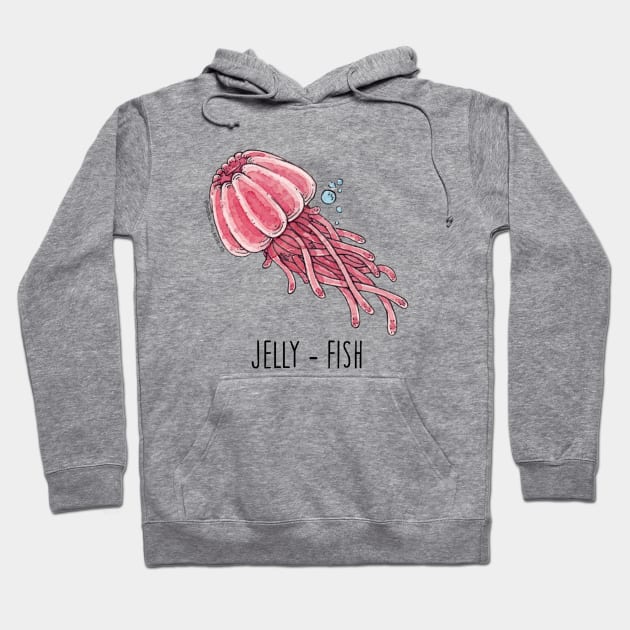 JELLY-FISH Hoodie by sophiamichelle